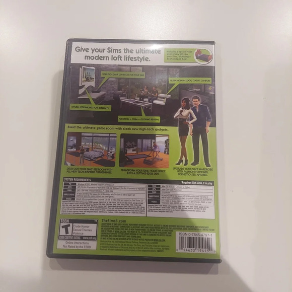 Sims 3: High-End Loft Stuff PC Game expansion - Picture 2 of 3